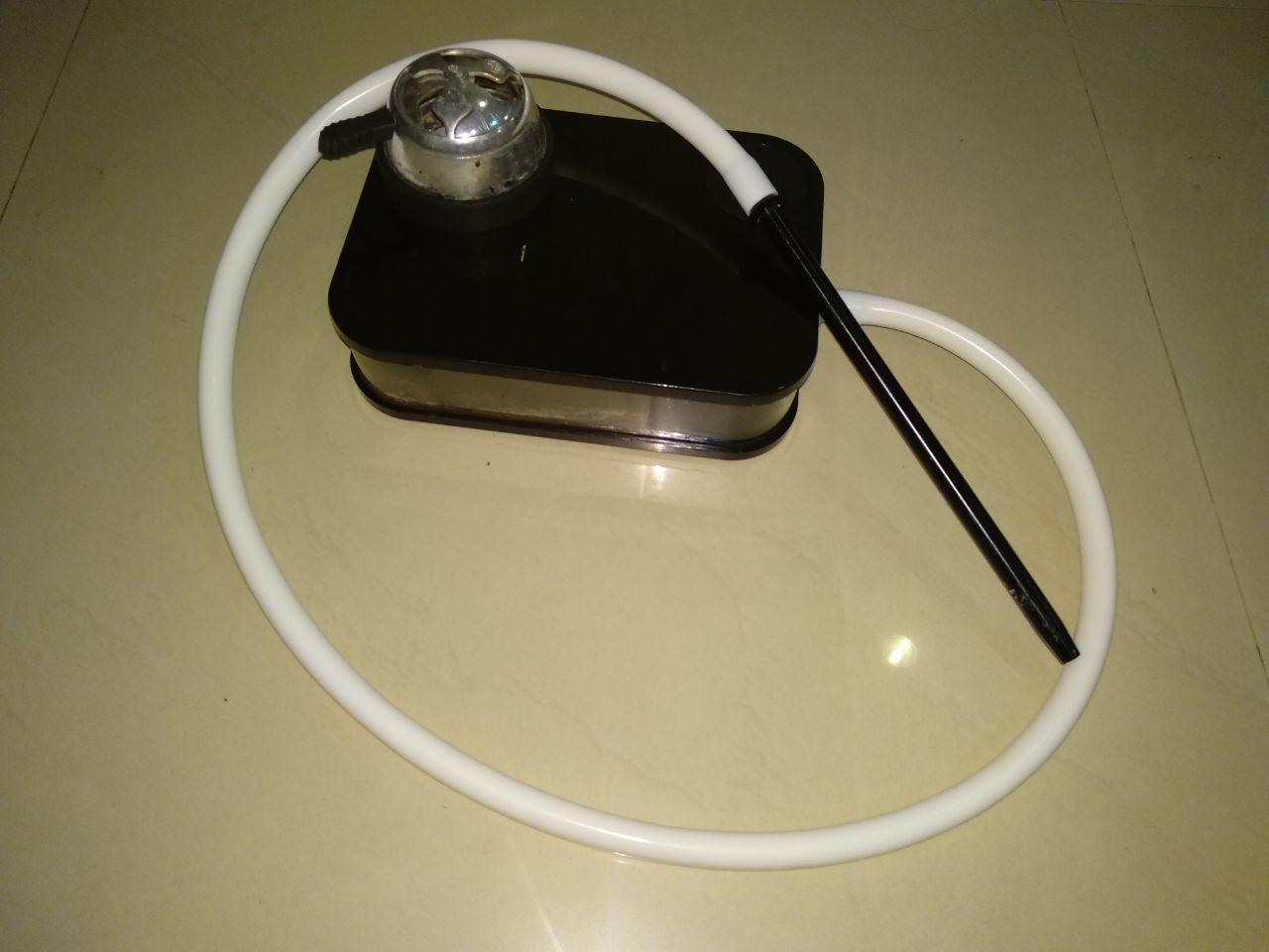 Вот так примерно выглядит кальян наносмок после нескольких месяцев ежедневной эксплуатации.